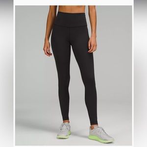 Lululemon wunder train high rise